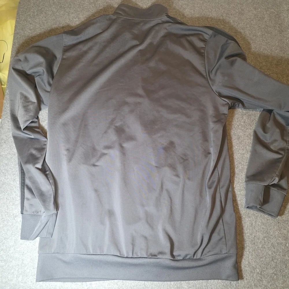 Adidas Essentials 3 Stripes Warm Up Track Jacket Large B1